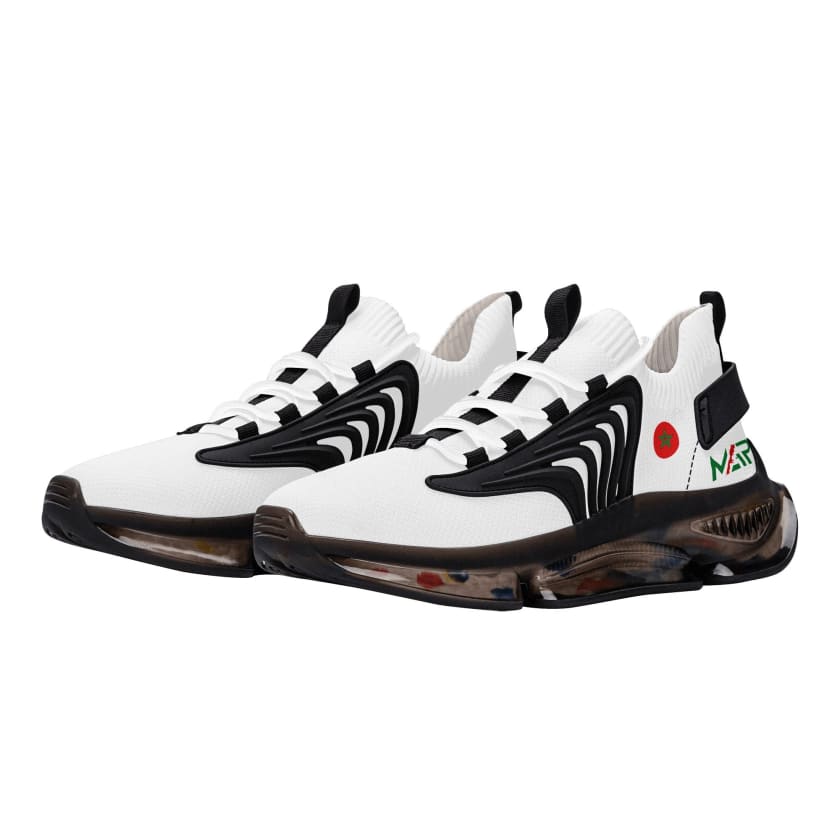 Baskets MAR Air Heel React blanc