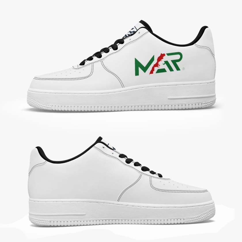 Baskets MAR FORCE sport basses en cuir