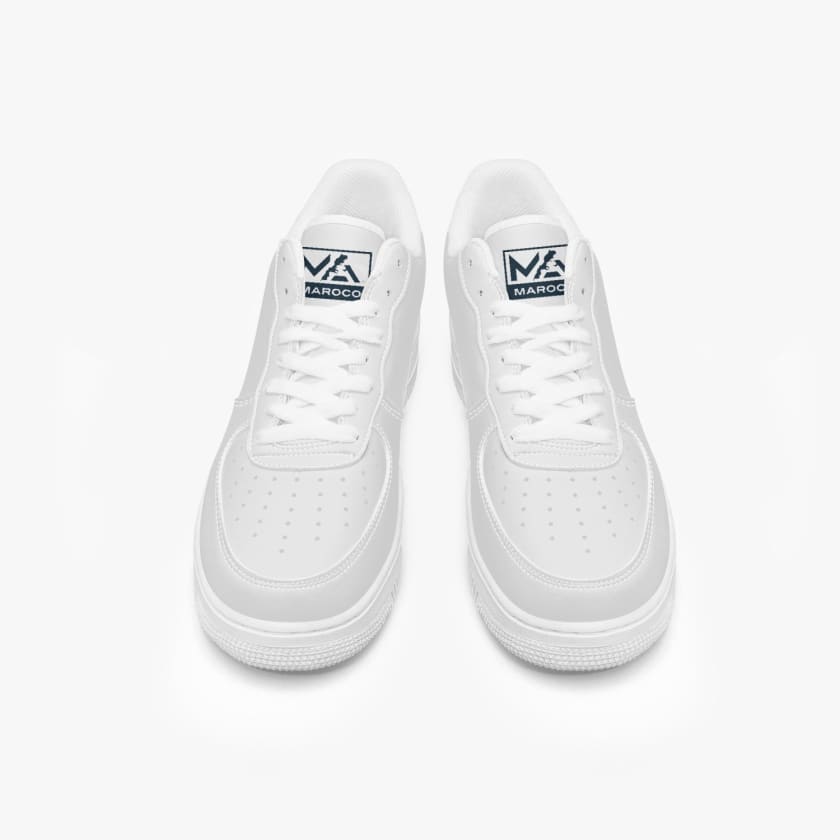 Baskets MAR FORCE sport basses en cuir