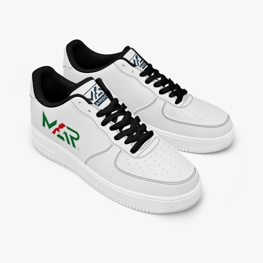 Baskets MAR FORCE sport basses en cuir