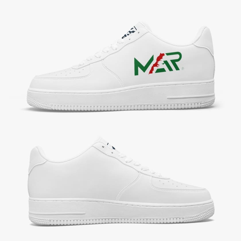 Baskets MAR FORCE sport basses en cuir