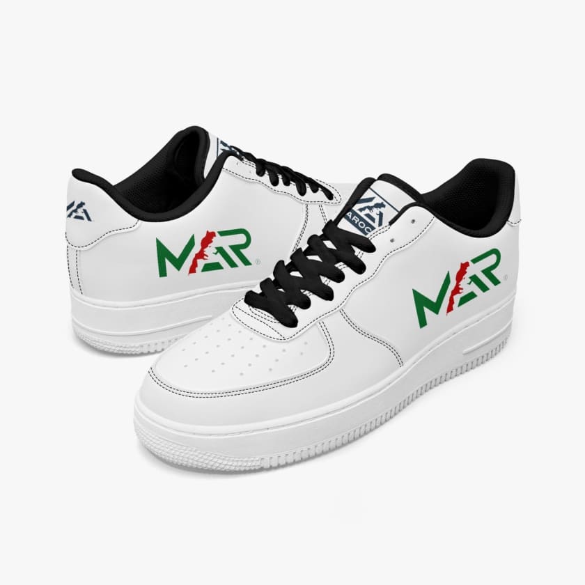 Baskets MAR FORCE sport basses en cuir