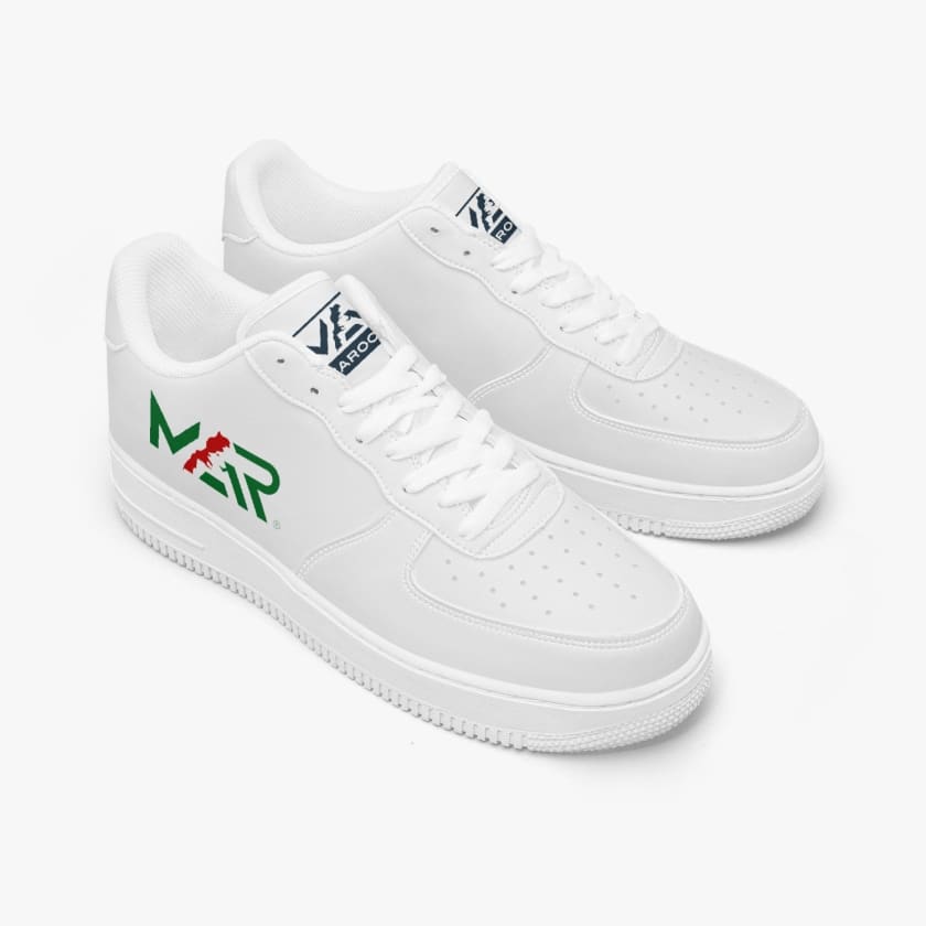 Baskets MAR FORCE sport basses en cuir