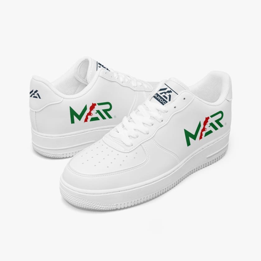 Baskets MAR FORCE sport basses en cuir