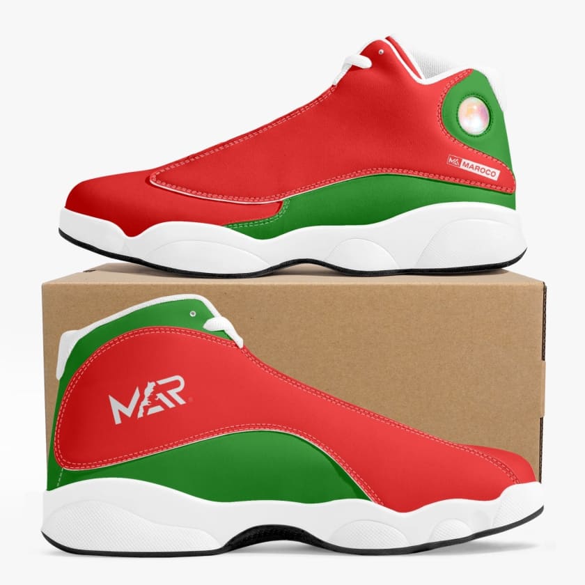 Baskets MAR montantes en cuir