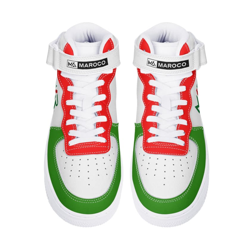 Baskets montantes MAR FORCE en cuir unisexe