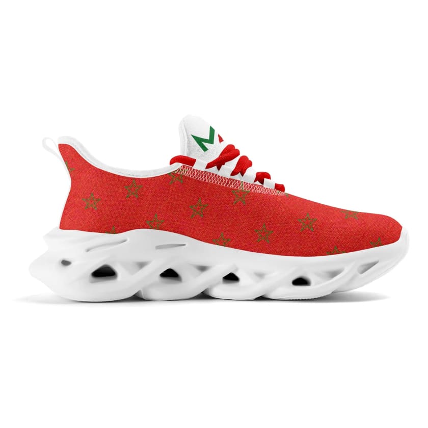 Baskets Morocco star Rouge