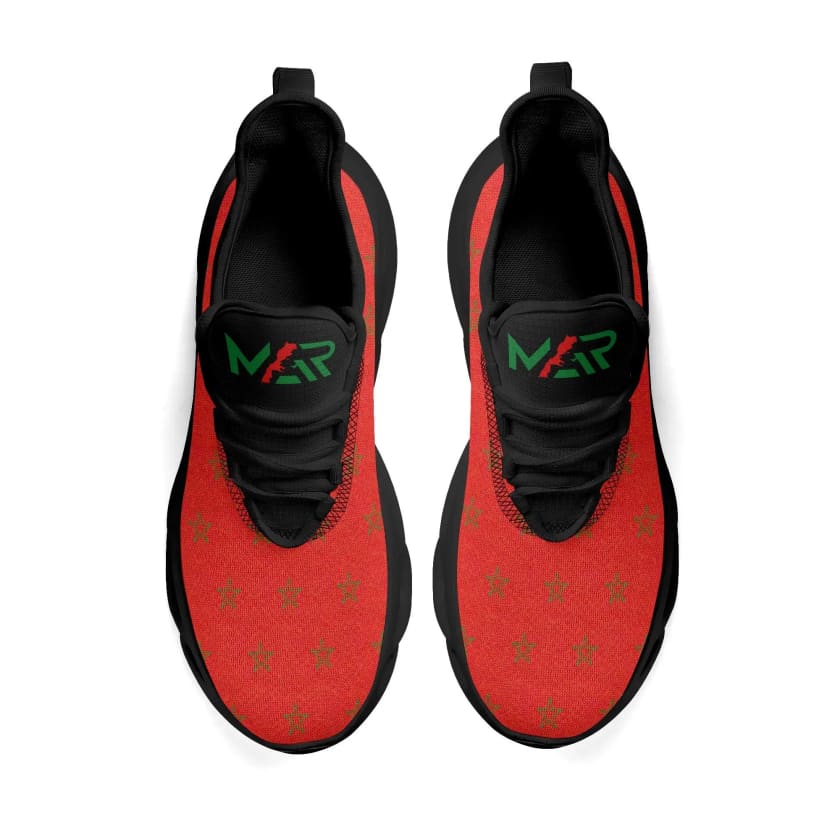 Baskets Morocco star Rouge pour homme