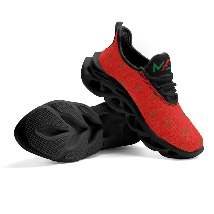 Baskets Morocco star Rouge pour homme