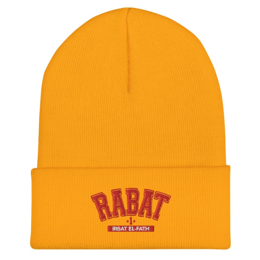 Bonnet à Revers Rabat 1 Ribat El Fath Brodé unisexe