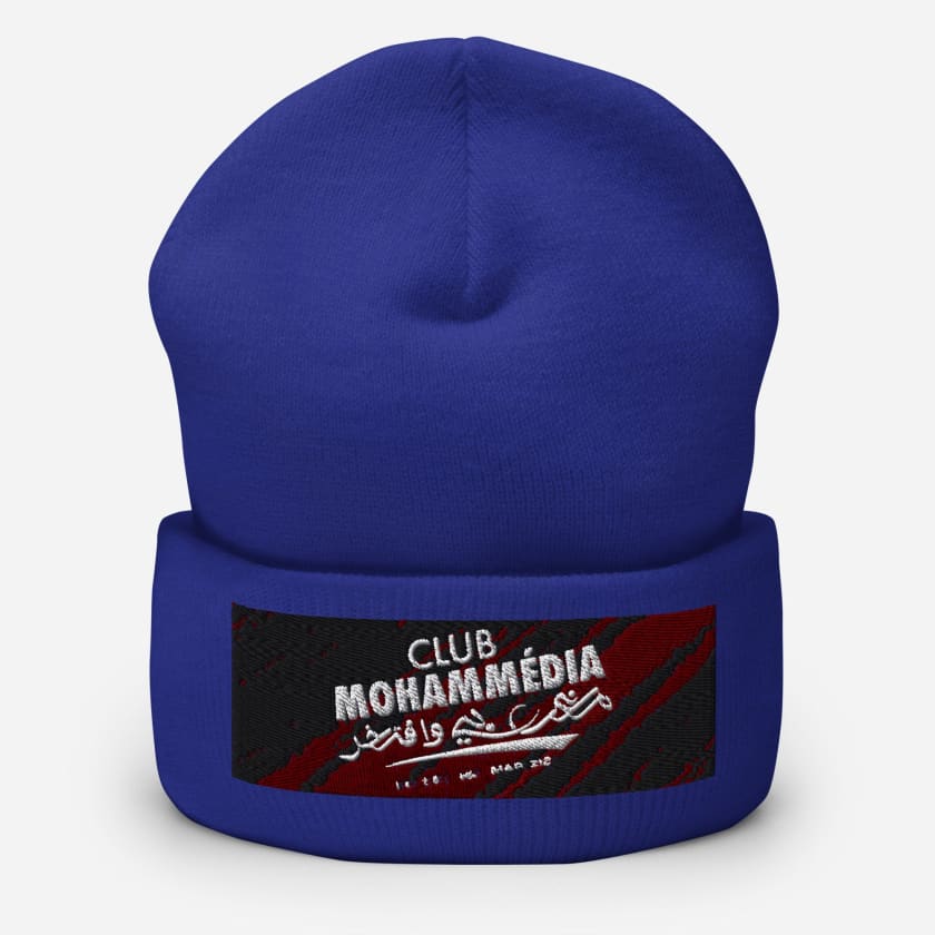 Bonnet Club Mohammédia brodé