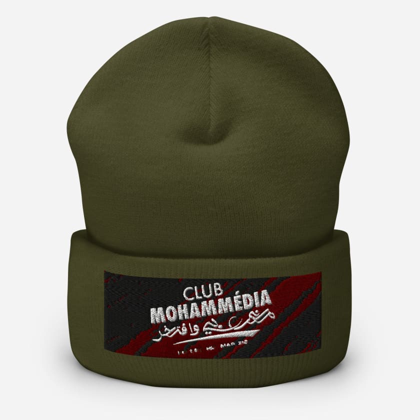 Bonnet Club Mohammédia brodé