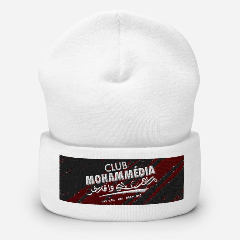 Bonnet Club Mohammédia brodé