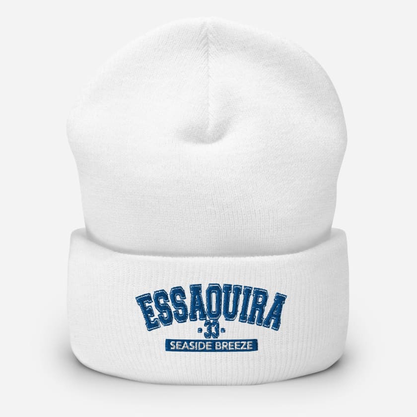 Bonnet ESSAOUIRA 33 seaside Breeze brodé unisexe