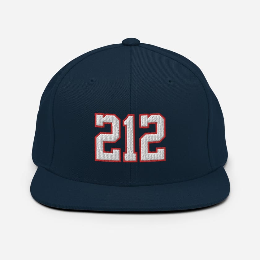 Casquette 212 Snapback brodé