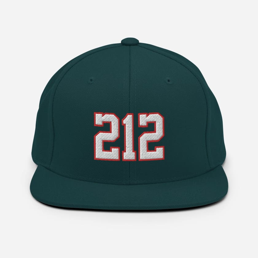 Casquette 212 Snapback brodé