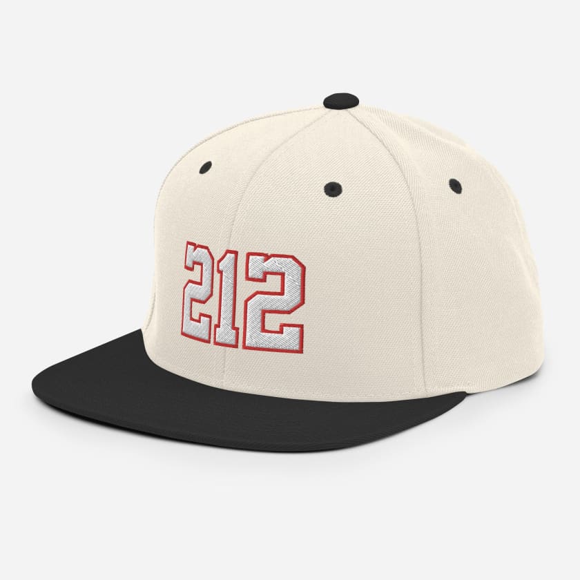 Casquette 212 Snapback brodé
