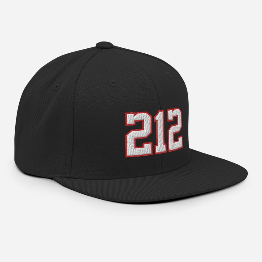 Casquette 212 Snapback brodé