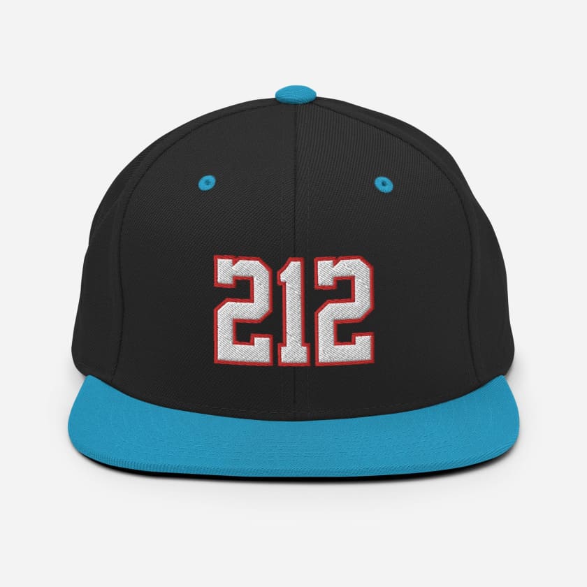 Casquette 212 Snapback brodé