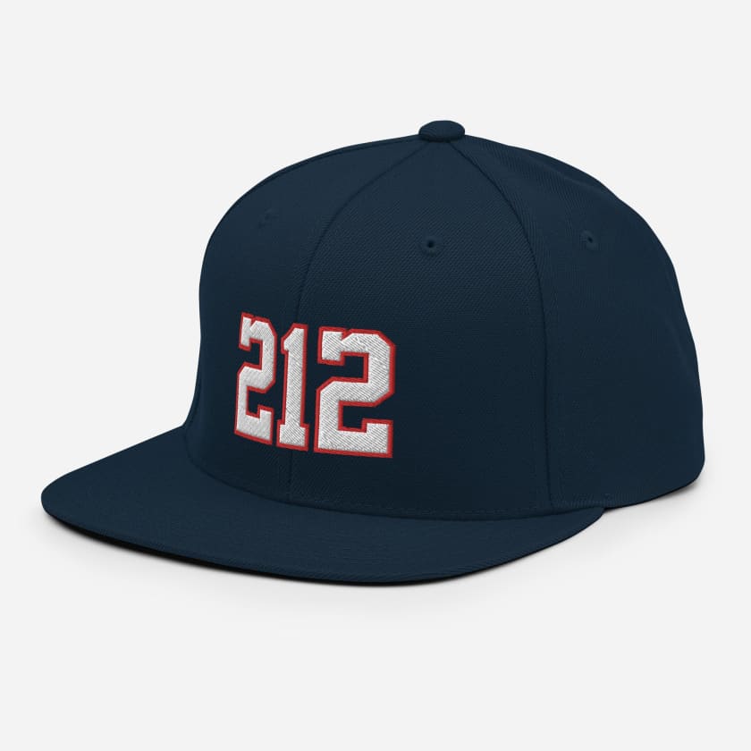 Casquette 212 Snapback brodé