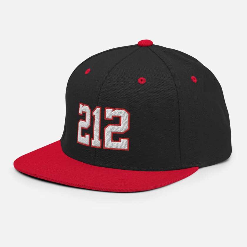 Casquette 212 Snapback brodé