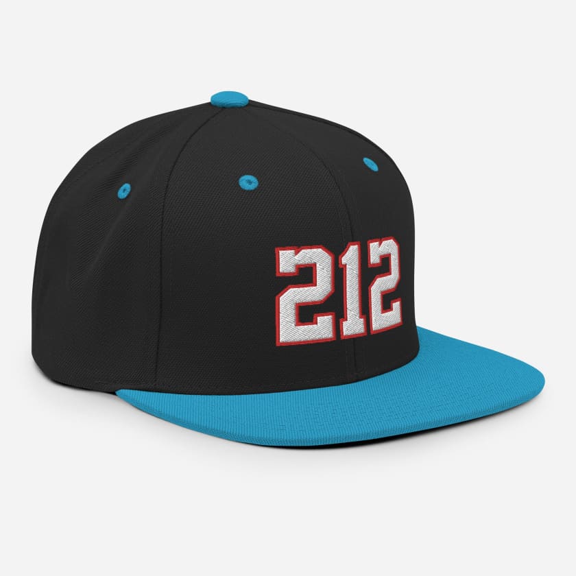 Casquette 212 Snapback brodé
