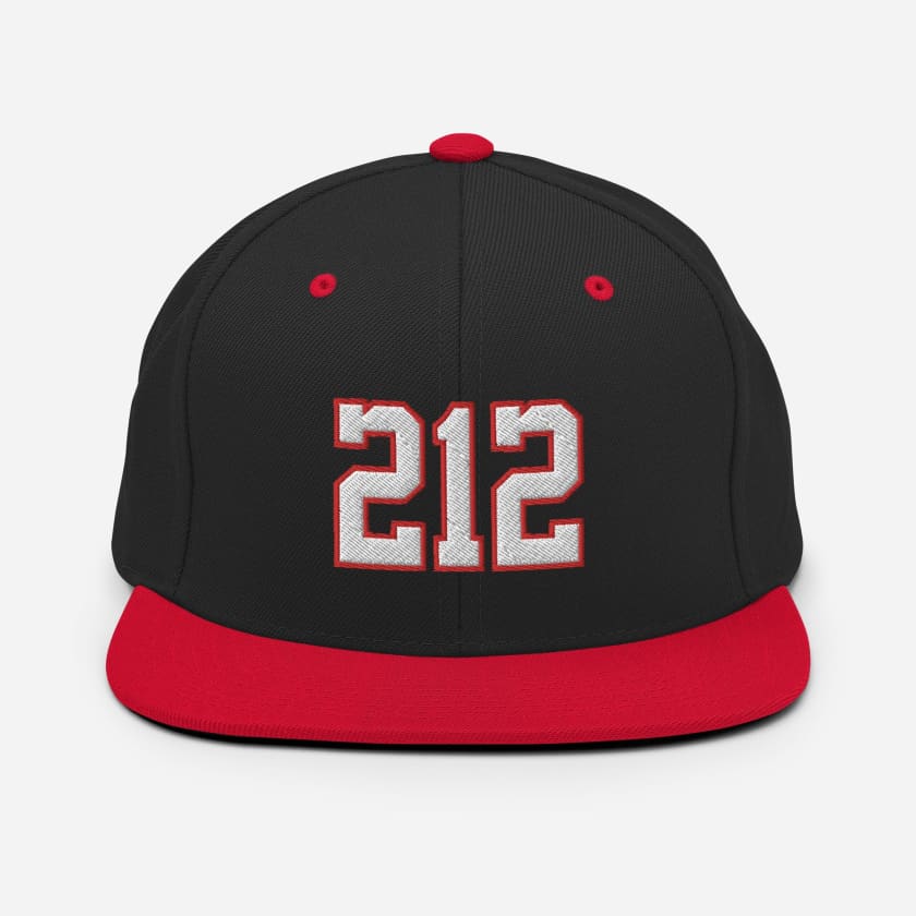 Casquette 212 Snapback brodé