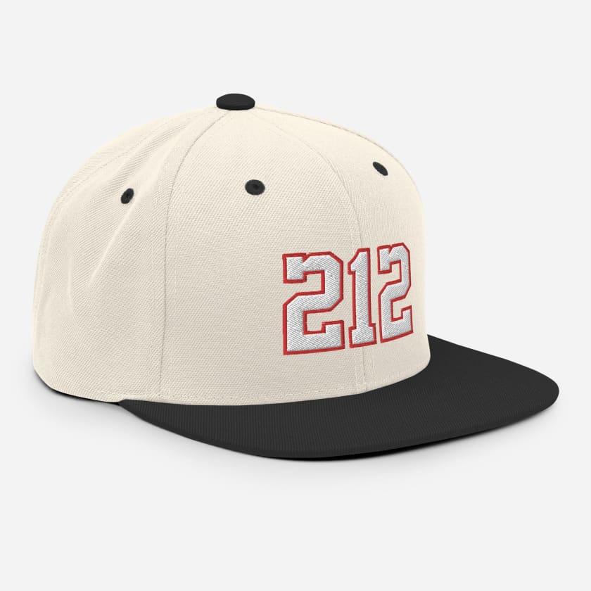 Casquette 212 Snapback brodé