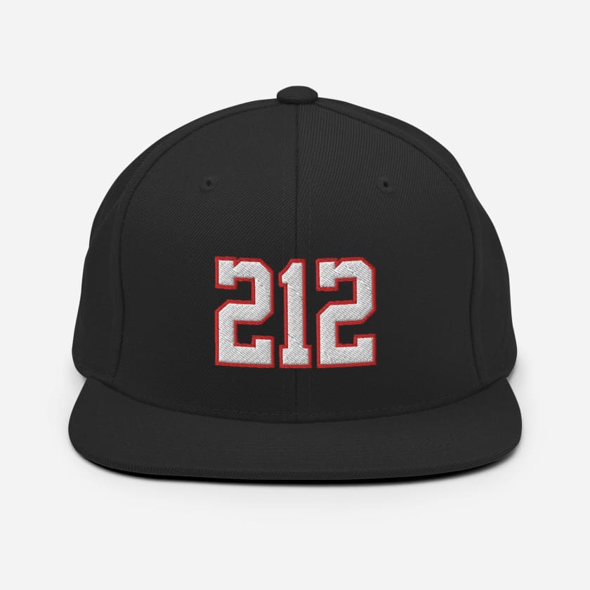 Casquette 212 Snapback brodé