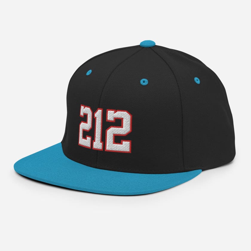 Casquette 212 Snapback brodé