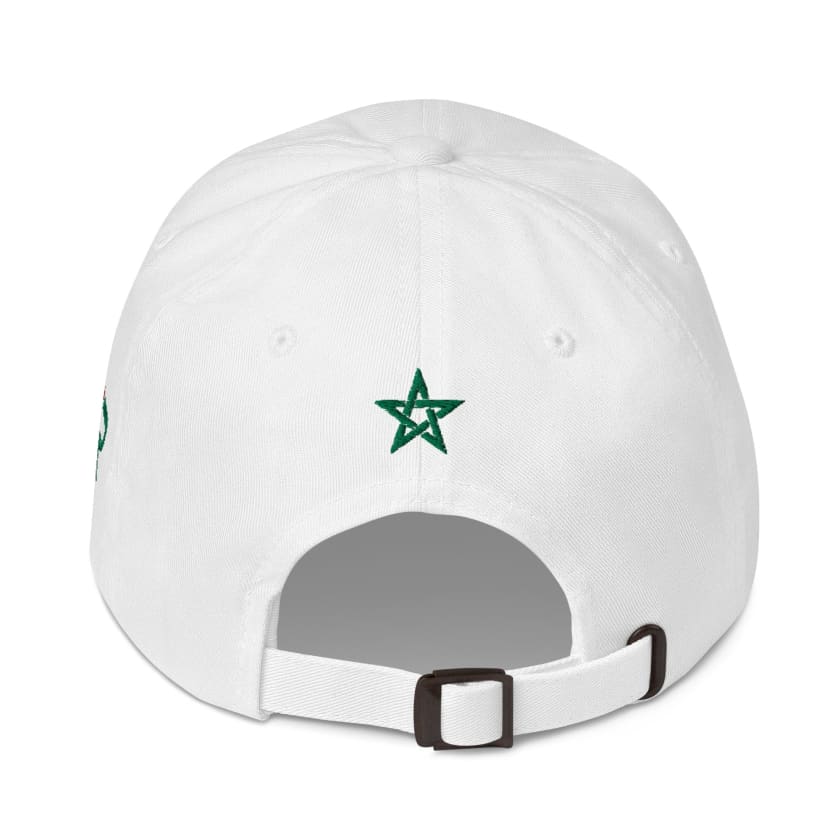Casquette blanche MOROCCO brodé MAR