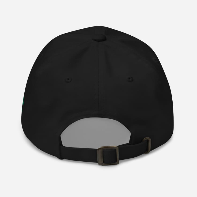 Casquette de Baseball noir royaume du Maroc brodé