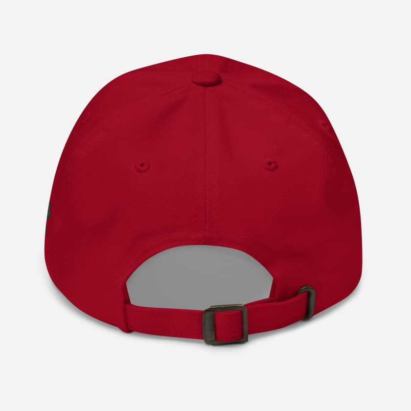 Casquette de Baseball rouge Morocco brodé
