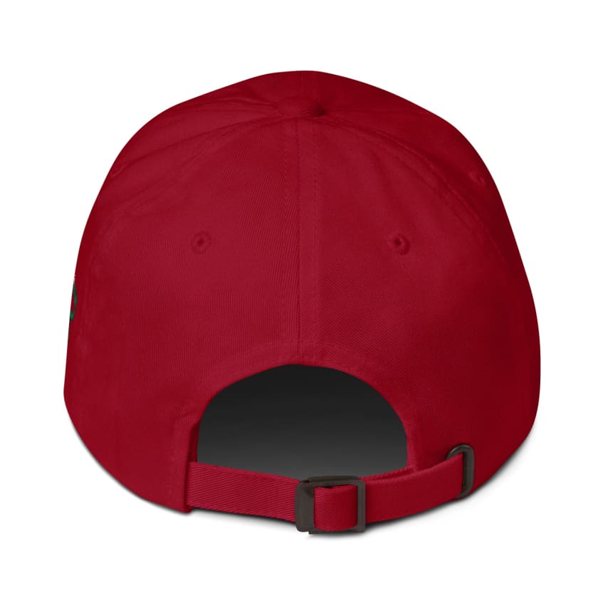 Casquette de Baseball rouge Morocco brodé