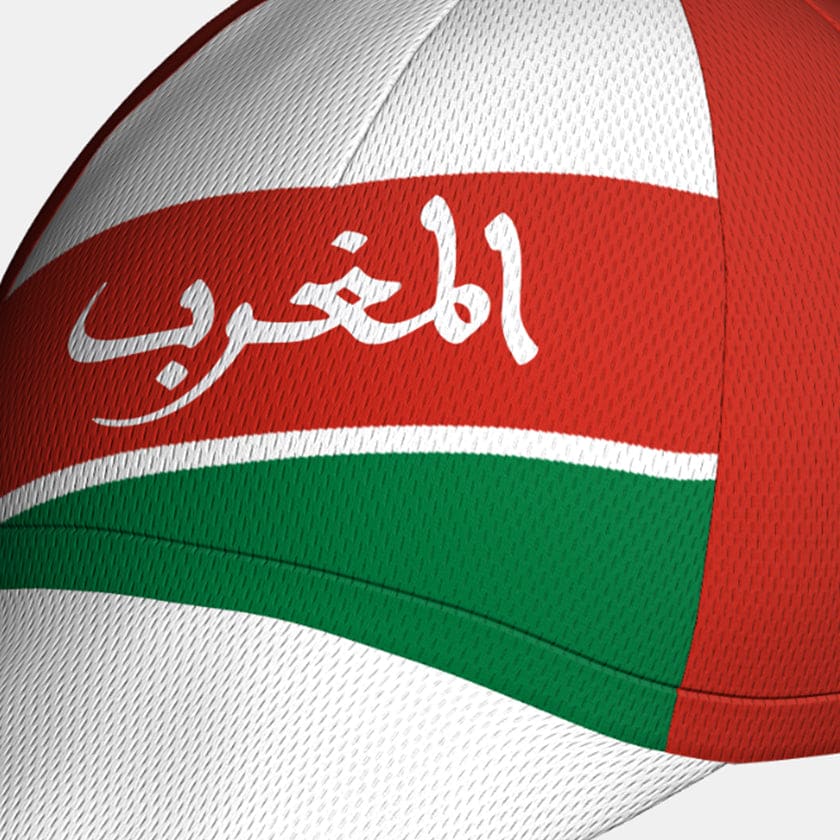 Casquette de cyclisme Almaghrib Pro Design Sprint Couleurs