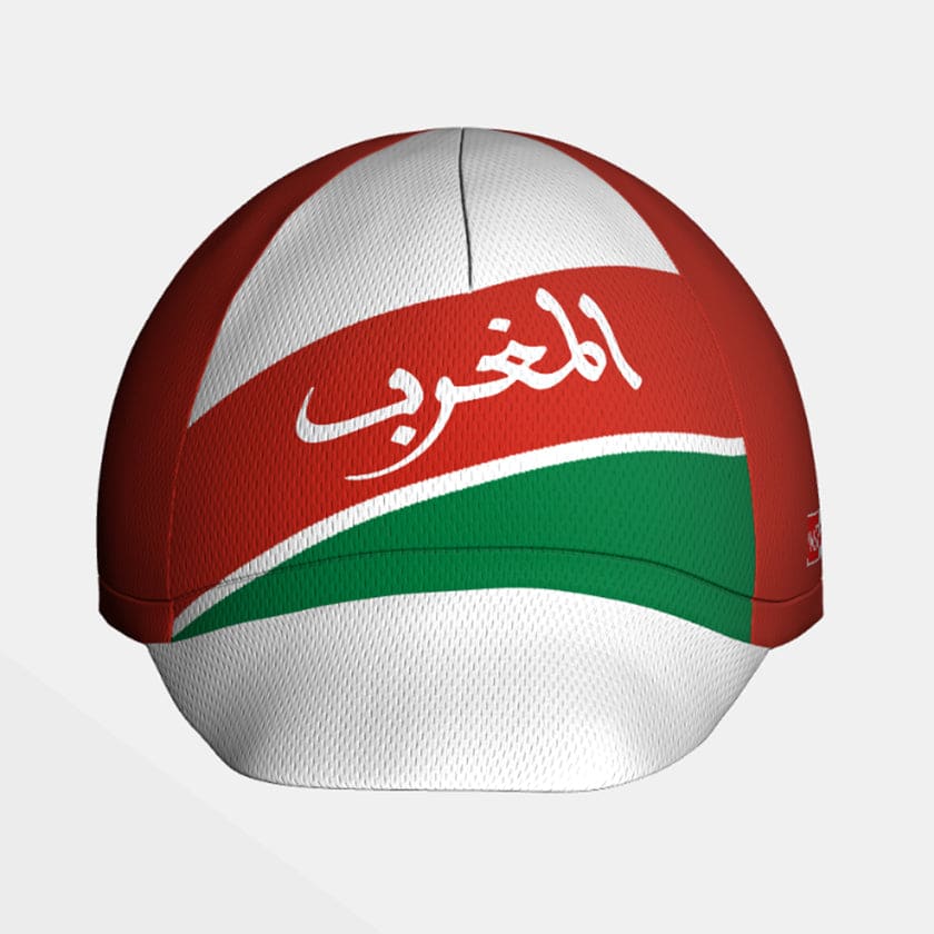 Casquette de cyclisme Almaghrib Pro Design Sprint Couleurs