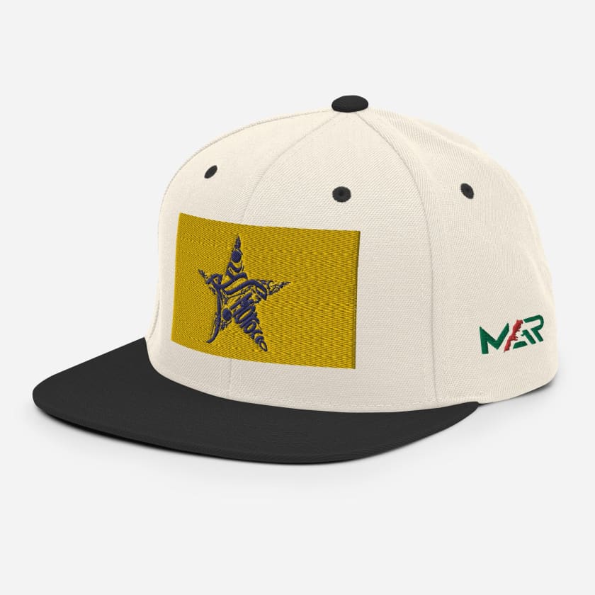 Casquette drapeau Maroc brodé