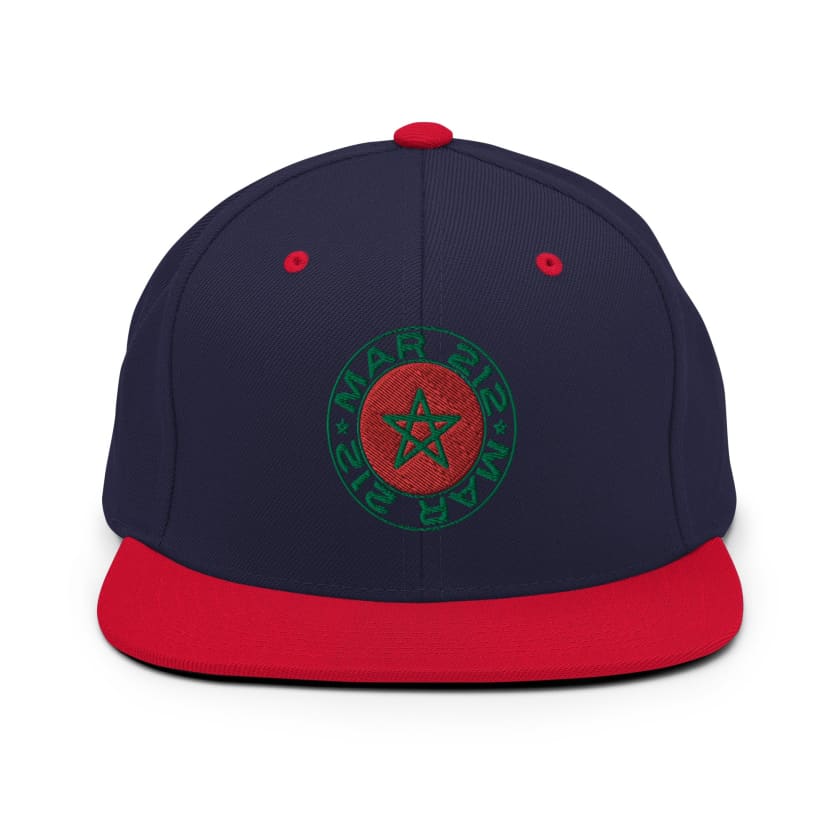 Casquette drapeau Maroc MAR212 brodé