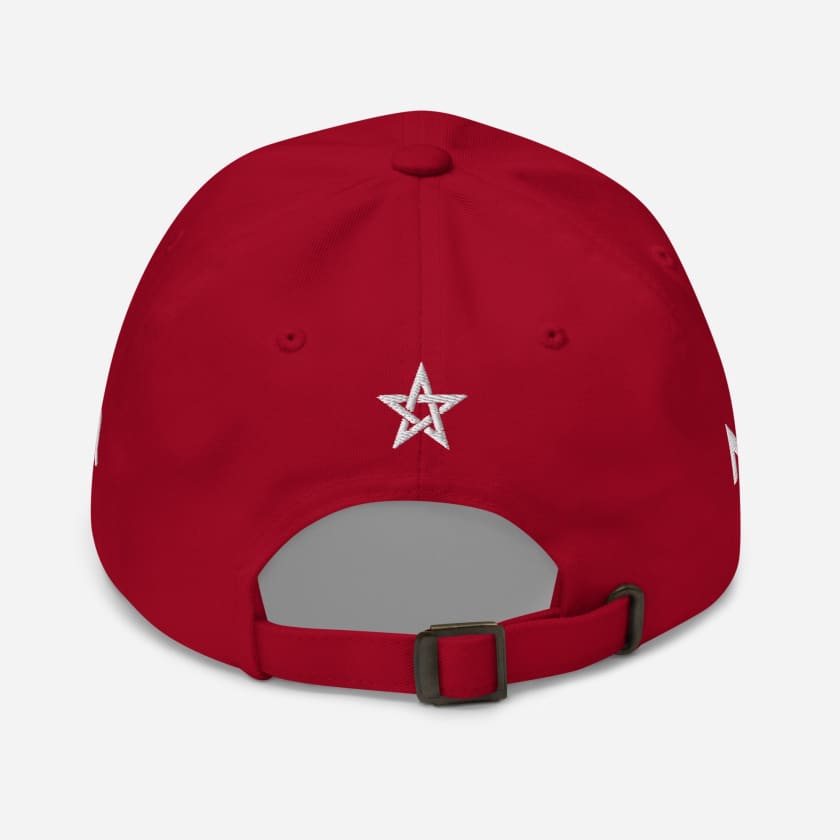 Casquette Drapeau Maroc Rouge MAR