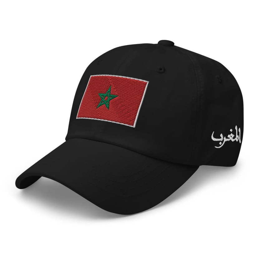 Casquette Drapeau Maroc Rouge MAR