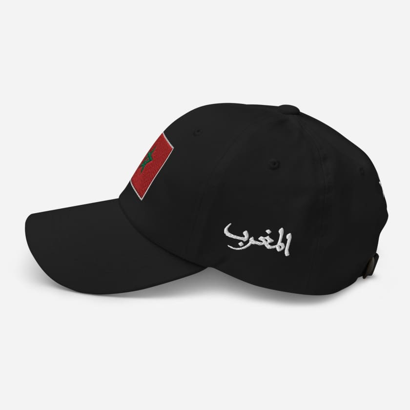 Casquette Drapeau Maroc Rouge MAR