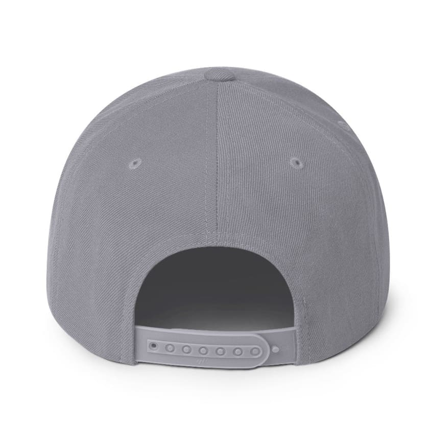 Casquette M rouge Snapback brodé