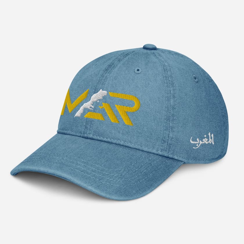 Casquette MAR Almaghrib en jean