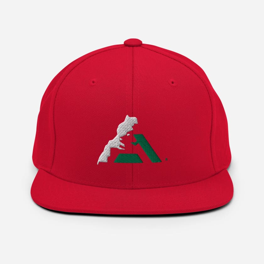 Casquette MAR brodé rouge Snapback