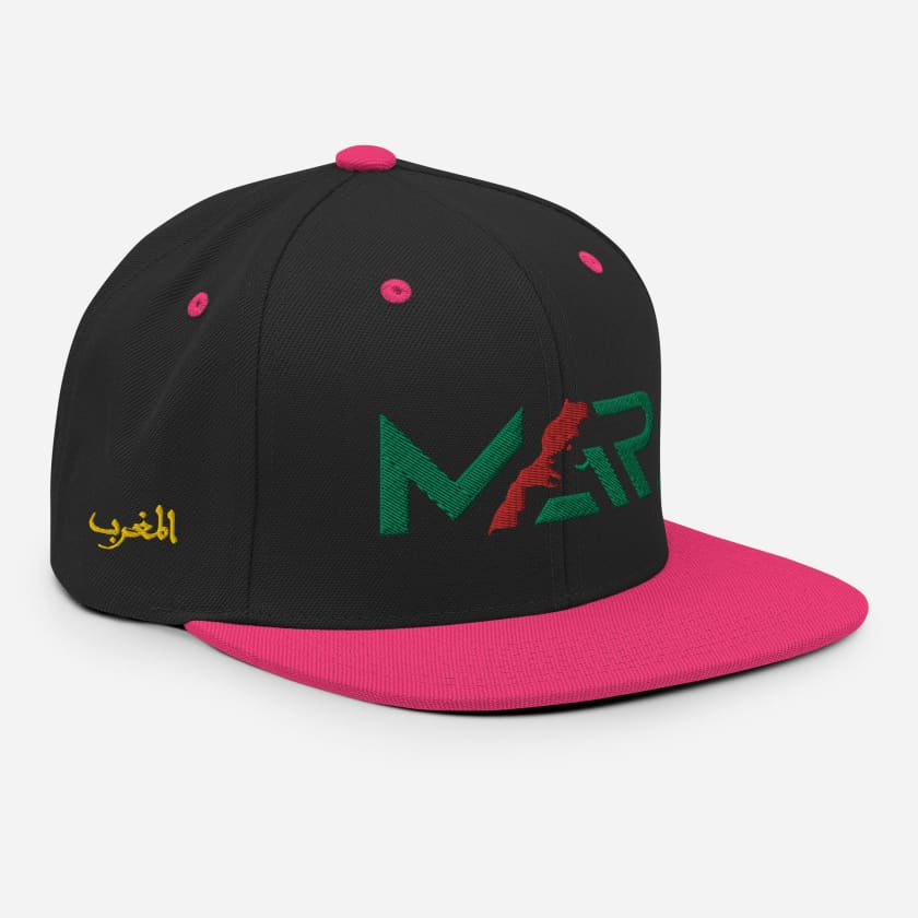 Casquette MAR brodée 4 cotés Snapback