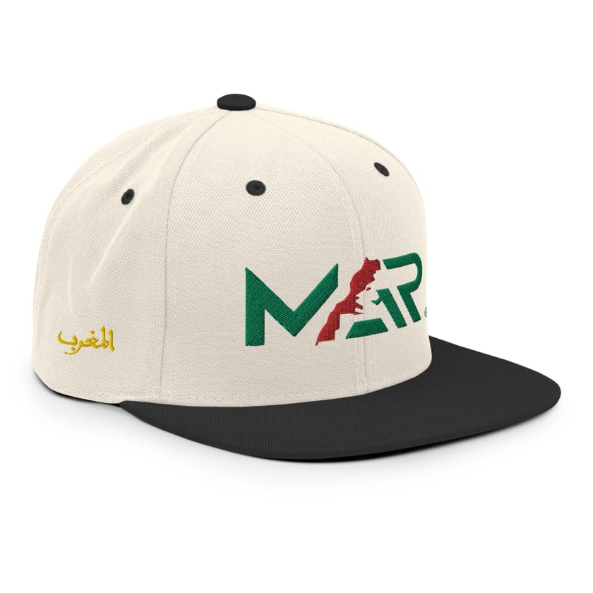 Casquette MAR brodée 4 cotés Snapback