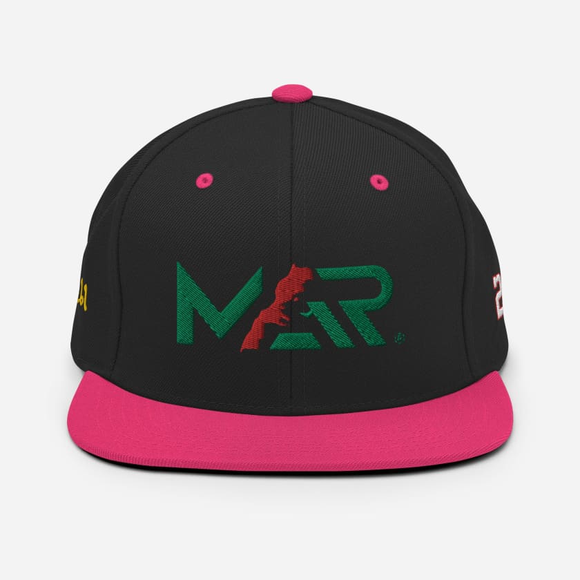 Casquette MAR brodée 4 cotés Snapback