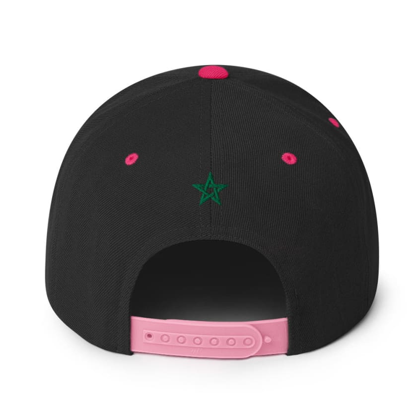 Casquette MAR brodée 4 cotés Snapback