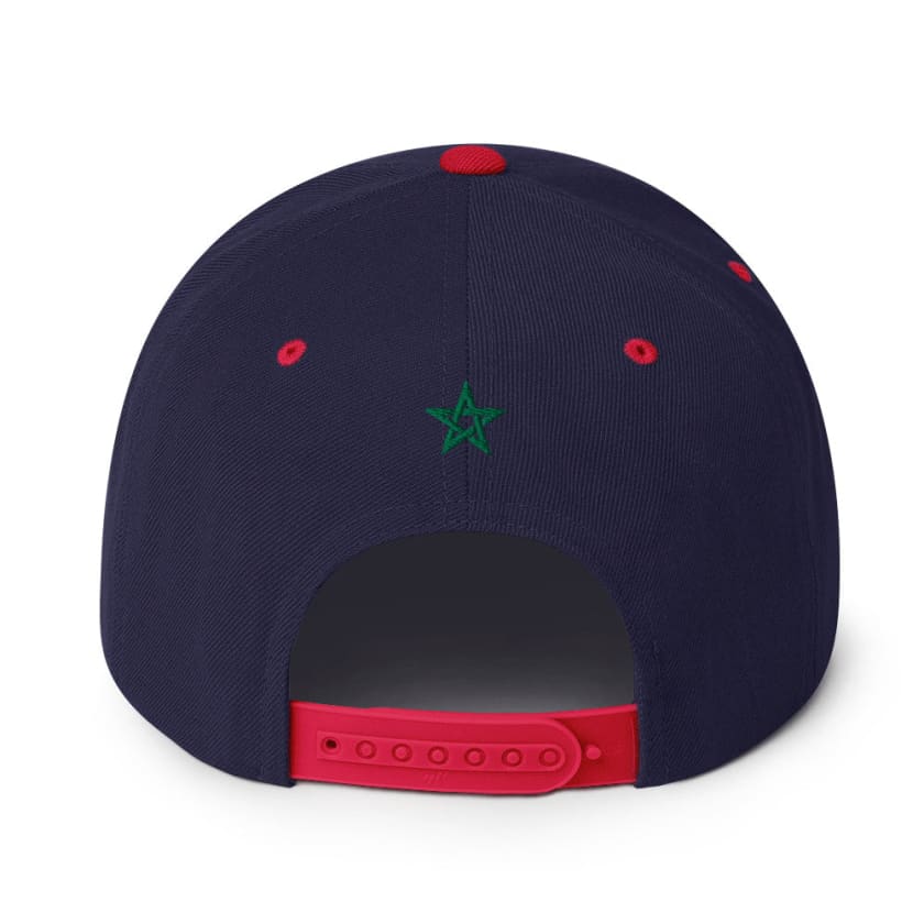 Casquette MAR brodée 4 cotés Snapback