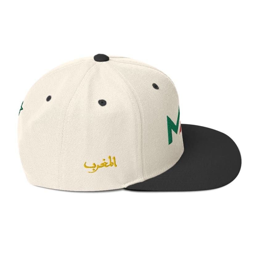 Casquette MAR brodée 4 cotés Snapback